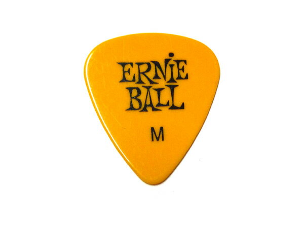 ERNIE BALL(アーニーボール) ギター ピック「YELLOW MEDIUM：イエロー・ミディアム(0.72mm)×12枚セット」/ティアドロップ【送料無料】【smtb-KD】【RCP】
