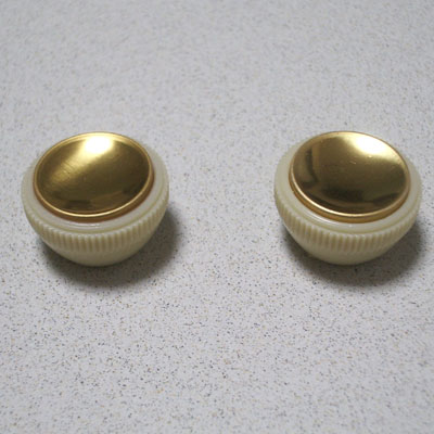 ホフナースタイル ノブセットモントルーパーツ 1012 Hofner style knob set 2個入り【送料無料】【smtb-KD】【RCP】