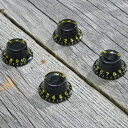 トップハットノブ ブラック モントルーパーツ 8705 Montreux Top Hat knob set Black 4個入り ver.2【送料無料】【smtb-KD】【RCP】