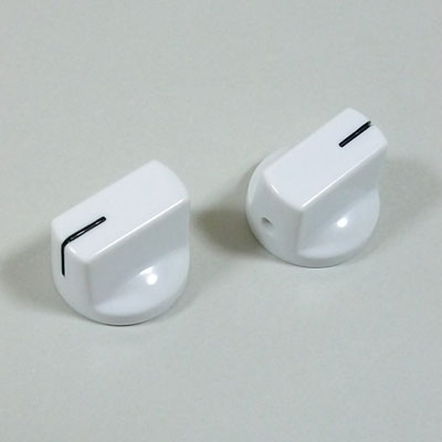 フルートンスタイル ノブ ホワイト モントルーパーツ 8440 FULLTONE style knob white 2個入り【送料無料】【smtb-KD】【RCP】