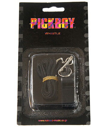 PICKBOY ピックボーイ CW-50/BL:ブラック カラーホイッスル／ブラック 【送料無料】【smtb-KD】【RCP】：-p2