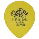 JIM DUNLOP ジムダンロップ Tortex Tear Drop.73 YEL ×24枚セット トーテックス/ティアドロップ/ギターピック/413R73