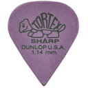 【ポイントUP!27日1時59分まで!】【まとめ買いでお得に】ギターピック JIM DUNLOP ジムダンロップ Tortex Sharp 1.14 PUR ×12枚、24枚、36枚 トーテックス/シャープ/ギターピック/412R114【RCP】