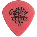 【ポイントUP!27日1時59分まで!】【まとめ買いでお得に】ギターピック JIM DUNLOP ジムダンロップ Tortex Jazz L3 SHARP:0.5mm ×12枚、24枚、36枚 トーテックス/ジャズ/ギターピック/472RL3 RED 【RCP】