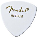 FENDER PICK(フェンダーピック)「CLASSIC Celluloid 346 shape[White Medium]×10枚セット」トライアングル(オニギリ)/ミディアム【送料無料】【smtb-KD】【RCP】：-p2