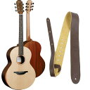 レザーストラップ付 Sheeran BY Lowden ピックアップ付アコースティックギター S-02 スプルース&ローズウッド エドシーラン