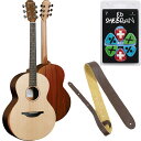 ピック&レザーストラップ付 Sheeran BY Lowden ピックアップ付アコースティックギター S-02 スプルース&ローズウッド エドシーラン