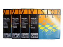 【ポイント10倍!マラソン期間限定】VISION EADG線セット E弦:VIS01 A弦:VIS02 D弦:VIS03 G弦:VIS04 ビジョン バイオリン弦【送料無料】【smtb-KD】【RCP】