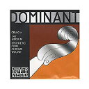 【ポイント10倍！4月29日まで】チェロ弦 CELLO DOMINANT/ドミナント D 143 ナイロン/クローム巻　D線　4/4【送料無料】【smtb-KD】【RCP】