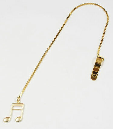 NAKANO(ナカノ) ブックマーク/ 16分音符/ゴールド BM-88/16N/G 【送料無料】【smtb-KD】【RCP】:-p2