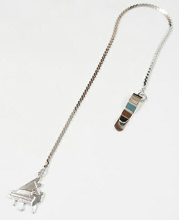 NAKANO(ナカノ) ブックマーク/ ピアノ/シルバー BM-88/PI/S 【送料無料】【smtb-KD】【RCP】:-p2