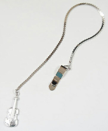 NAKANO(ナカノ) ブックマーク/ バイオリン/シルバー BM-88/VI/S 【送料無料】【smtb-KD】【RCP】:-p2