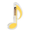 【マラソン期間ポイント10倍!】8分音符クリップ イエロー(CL-18N/8N/YL)>>>MUSIC FOR LIVING ステーショナリー(文具)【送料無料...