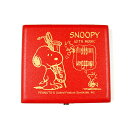 SNOOPY WITH MUSIC SBS-05RED スヌーピー×リードケース スヌーピーバンドコレクション/ バリトンサクソフォン用リードケース 5枚入 赤...
