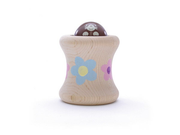 【5%OFFクーポン!総額15,000円以上で先着36名限定】木製ベビーラトル コトコトもぐら 1038 WOODYPUDDY 木のおもちゃ 赤ちゃん ベビー玩...