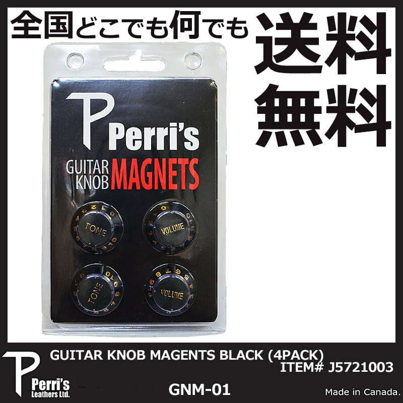 ペリーズ ギターマグネットGNM-01 BLACK ブラック ギターノブデザインのマグネット MAGNET【RCP】：-p2 spsl