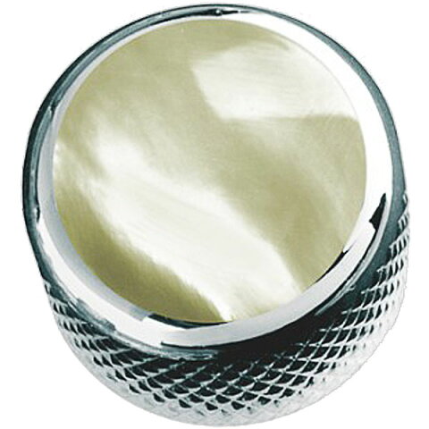 Q-parts（キューパーツ） KCD-0023　DOME Mother of Pearl Shell in Chrome【送料無料】【smtb-KD】【RCP】