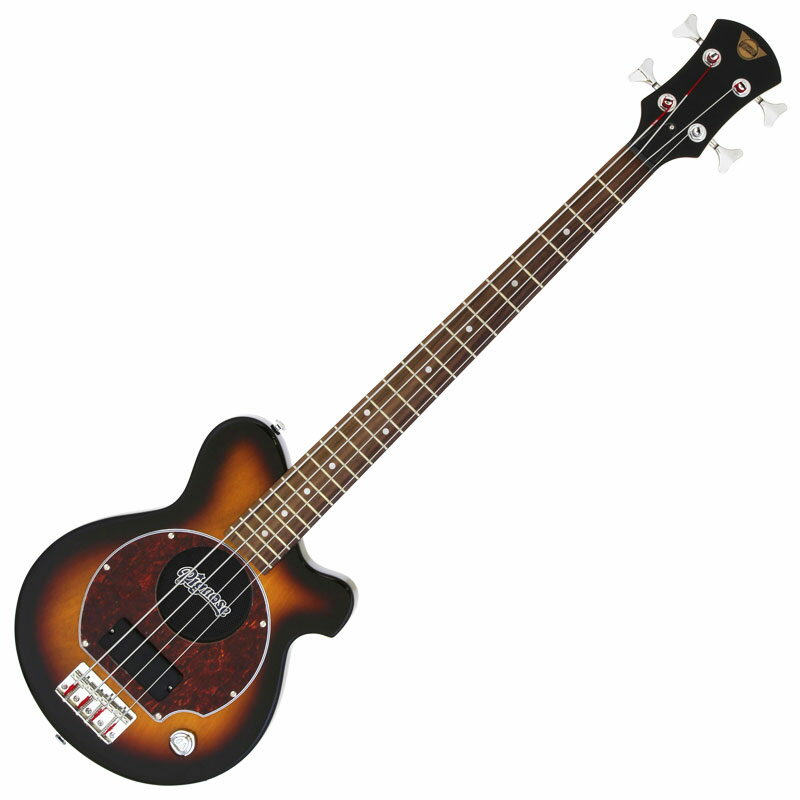 アンプ内蔵コンパクトなエレキベースギター／Pignos ピグノーズ PGB-200 BS=Brown Sunburst【送料無料】【smtb-KD】…