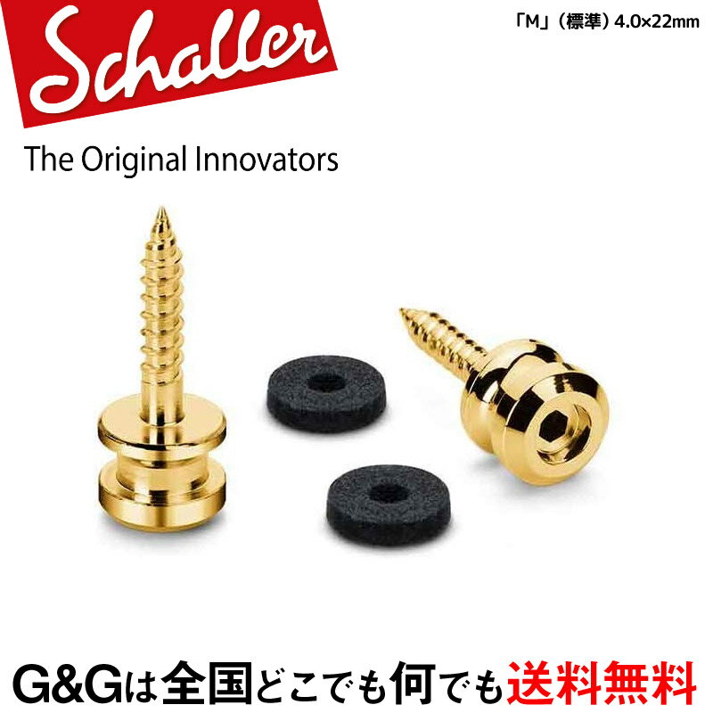 【ポイント8倍!期間限定】Schaller S-Locks Strap Pin M GO ストラップピン Gold 24030500 ゴールド