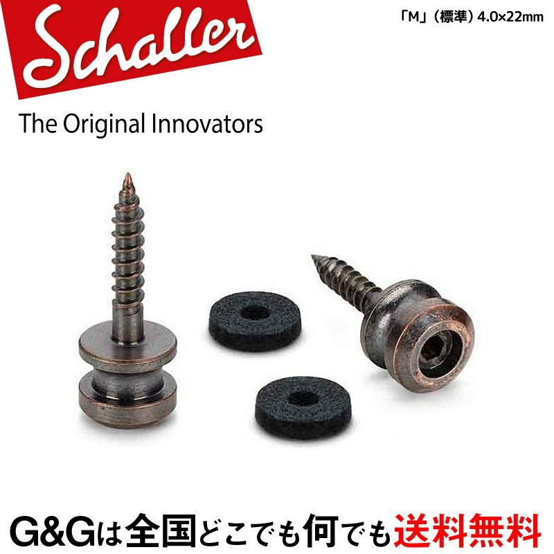 【マックス1,111円引き！今すぐ使えるクーポン】Schaller S-Locks Strap Pin M VC ストラップピン Vintage Copper 24030800 ヴィンテージコパー