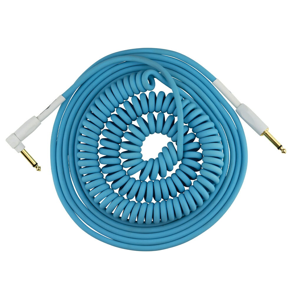 GG onlineshop㤨֡5%OFFݥ15,000߰ʾ36̾ۥԥåۥå  ϡ 륳 30ft 9m ե֥ͥ롼 PIGHOG Half Coil Instrument Cable PHCC30DBפβǤʤ4,400ߤˤʤޤ