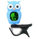 【ポイント8倍!期間限定】スイフ カートゥーンクリップチューナー フクロウ ブルー SWIFF AUDIO CLIP TUNER B7 OWL TUNER BL...