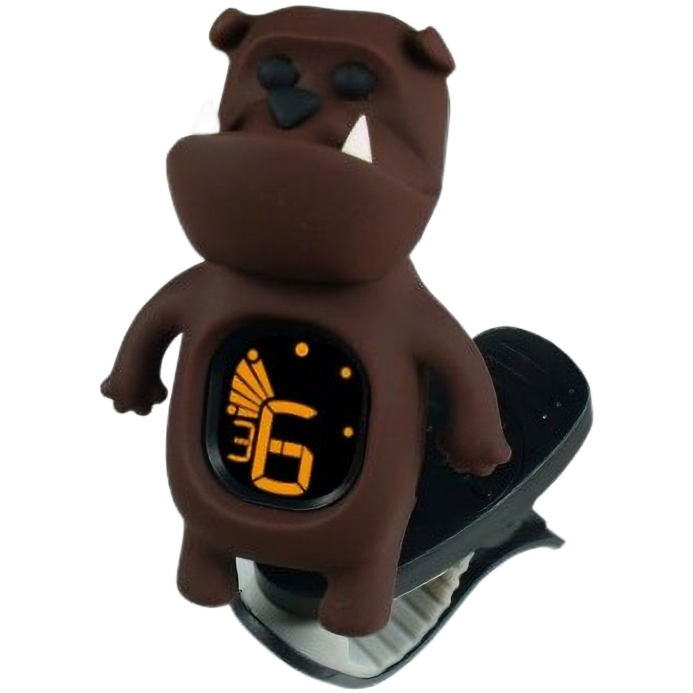 スイフ カートゥーンクリップチューナー ブルドッグ ブラウン SWIFF AUDIO CLIP TUNER B71 BULLDOG TUNER BROWN