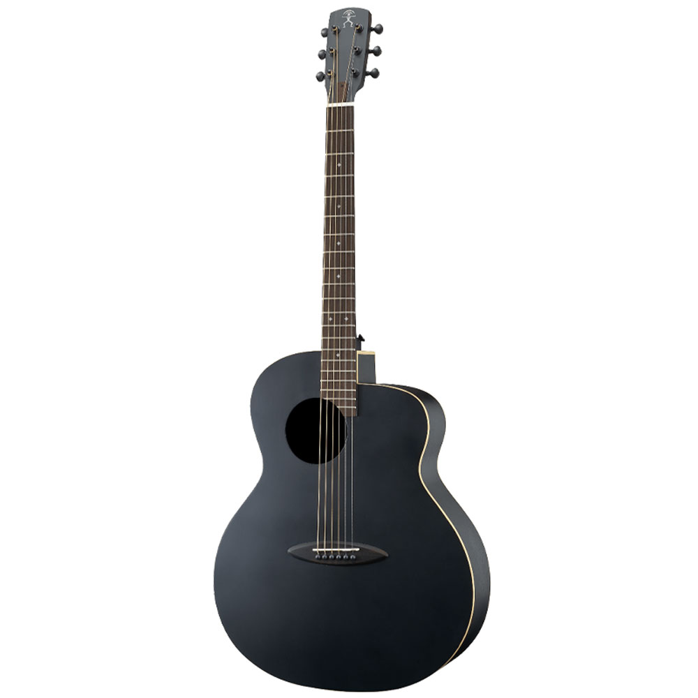 BirdGuitar 評価の高いバードギター アコースティックギター フルサイズ aNueNue アヌエヌエ aNN-LL16 Black spslgt