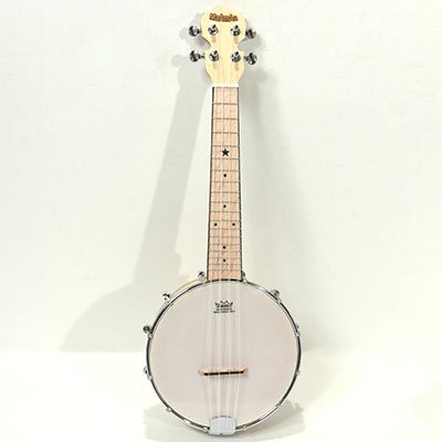 【ポイント10倍！マラソン期間限定】マーマァ バンジョーウクレレ メイプルウッド MaAmAa MBU-MW Banjo Ukulele Maple Wood uk