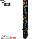 ペリーズ ギター ストラップ Perri 039 s 2 Polyester Kids Wanna Have Fun-DOLLAR SIGNS LPCP-7209 spslst