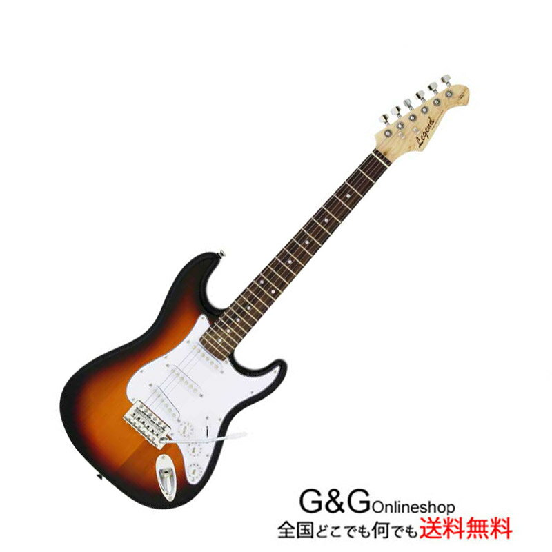 ミニギター Legend by Aria ProII LST-MINI 3TS レジェンド ミニストラト 3トーンサンバースト 3 Tone Sunburst エレキギター