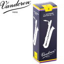 バンドレン VANDOREN バリトンサックス用リード リード バリトンサクソフォン用 トラディショナル 青箱 3 バラ売5枚セット バンドーレン SR243【送料無料】