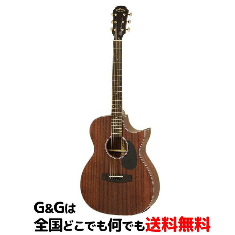 エレクトリックアコースティックギター アリアドレッドノート 今だけソフトケース付き AF-101MHCE N Mahogany - Electric Cutaway - Aria Dreadnought