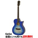 エレクトリックアコースティックギター アリアドレッドノート 今だけソフトケース付き! AF-107CE FMBL Maple - Electric Cutaway - Aria Dreadnought spslgt