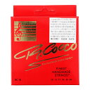 【R.Cocco Senior Handmade Strings】 伝説的なクオリティの高さを誇る弦として評価の高いハンドメイド弦製作の先駆者的ブランドが、復活しました。 諸事情により、非常に惜しまれつつも、その工房を一旦閉めざるを得なかったのですが、やはりその人気とクオリティに対する信頼はとても根強く、その弦の製作を再開するに至るまでにはあまり時間がかからず、それはある意味必然的な出来事でした（かつての工房はアメリカのニュージャージーにありましたが、現在はイタリアになっています）。 6-STRINGS ELECTRIC NICKEL ROUND WOUND ■RC10：（ゲージ）10 13 17 26 36 46 ※他のサイトでも在庫共有しております。 在庫ありの表記でも完売していることもございますのでお急ぎの場合は事前にお問い合わせください。