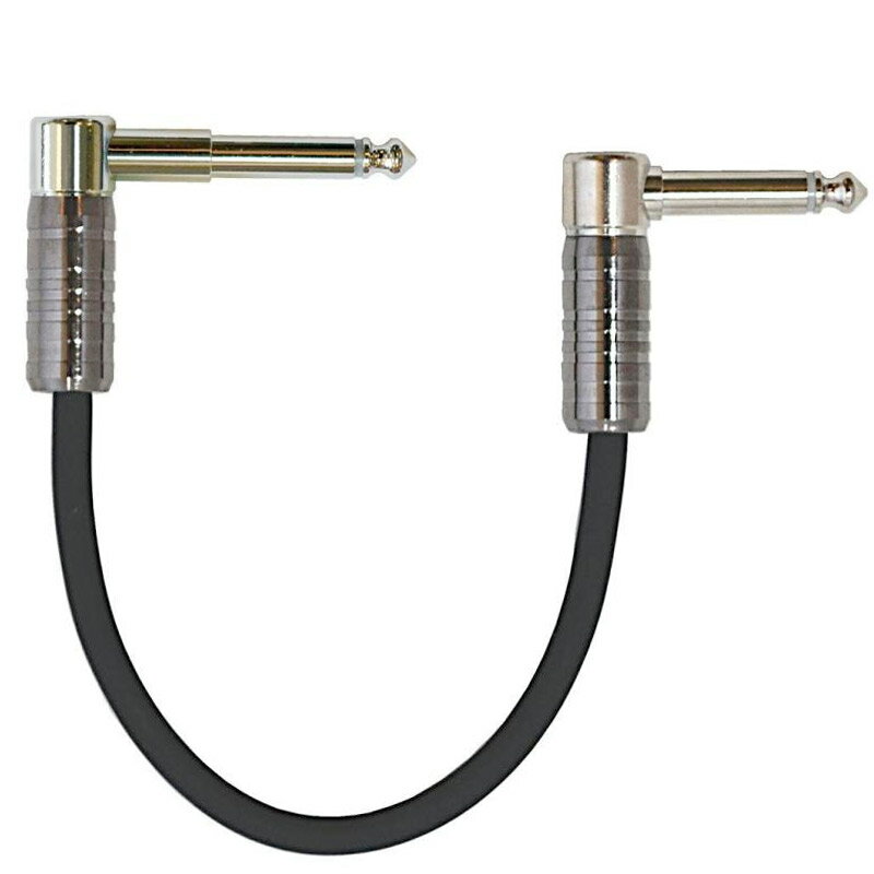 Flexible（柔軟性）Tough（頑丈）高音質パッチケーブル「FTPシリーズ」 PCシリーズでも高い柔軟性と高音質を両立していました。FTPシリーズでは内部の絶縁材に、これまで音響ケーブルでの使用がほとんど無かった素材を採用し、柔軟性と強度を大幅に向上させることが出来ました。そしてFTPシリーズを開発する上で、パッチケーブルは音の劣化を最小限にするのはもちろんのこと、\“エフェクト音の向上を重要視する\”というコンセプトを掲げました。エフェクトボード内でのパッチケーブルの役目は、エフェクターを狭いスペースに収める為にただ小型にするだけでなく、本来のエフェクト音を充分に伝達する重要なアイテムとして考え完成したのがFTPシリーズです。音の輪郭がしっかりと出てレスポンスの良さを実感できるのでエフェクトの効きが良くなったように感じていただけるはずです。そしてたくさんの本数が必要になるパッチケーブルではなるべく1本の価格を下げて欲しいとの要望を頂きます。そこでFTPシリーズではプラグキャップの印刷や砂打ち加工を無くすことなどで以前のパッチケーブルよりも価格を約20％下げることに成功。その代わりプラグキャップにはブラックニッケル加工を施し高級感を損なわないデザインとなっています。 高品質プラグ 音質はケーブルだけでなく、プラグやプラグキャップでも大きく変化します。他のEx-proブランドのケーブル同様FTPシリーズでもプラグに海外メーカー品のジャックに対してもガタが無く、安定した接触性を持ち、且つ高音質のカスタムメイド品を採用。又、プラグキャップには、ストレート型、L型共に特殊黄銅削り出し品を使用し、原音以外の余計な響きを排しています。 2016年よりストレートプラグもL字型プラグ、NLプラグもすべて内部構造のチップ部とパイプ部が一体化になりました。今まで以上に\”音抜けが良い\”音色へとパワーアップしました。 プラグキャップカラー Ex-proのプラグキャップは今までカラー帯状のロゴ印刷と砂打ち加工が特徴でしたが、このFTPシリーズからはブラックメッキ加工を施すようになりました！ 【SPEC】 長さ：30cm プラグ形状：逆L字型×L字型 外径：Φ5.8 導体：OFC(無酸素銅) カラー：ブラック プラグ：Ex-pro フォンプラグ プラグキャップ：FTPキャップ（長さ29mm、φ13） ※掲載画像はサンプルです。仕様変更等により見た目が異なる場合がございます。 予めご了承ください。