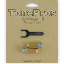 TonePros ロッキング・スタッド SPRS2-N ニッケル Standard Locking Studs for PRS