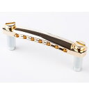 TonePros 7弦ギター用ブリッジ T7Z-G ゴールド ラージポスト 7 String Metric Tailpiece