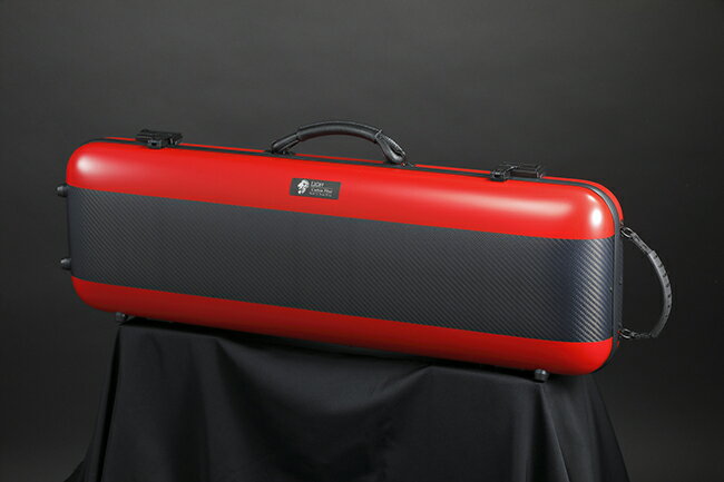 【5%OFFクーポン!総額15,000円以上で先着36名限定】バイオリンケース ライオンカーボン オブロング Lion Carbon Slight1800 ルビ...