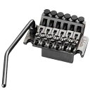 ロック式トレモロとして世界の超定番的なモデル。 ギター・トレモロに革命を起こした Floyd Rose Tremolo を製造してきたSchaller社のロック式ナイフエッジ・トレモロ。ダイキャスト製。 付属品：Lock Nut set、Spring x3、Stud & Insert 、String Retainer [Nut R2=41.28mm Block 37mm]