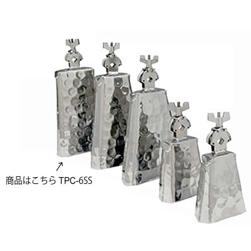 TOCA トカ Toca Products Cowbells COWBELLS PRO LINE BELLS TPC-6SS Stainless Steel Pro Cowbell XXL☆カウベル ダ…