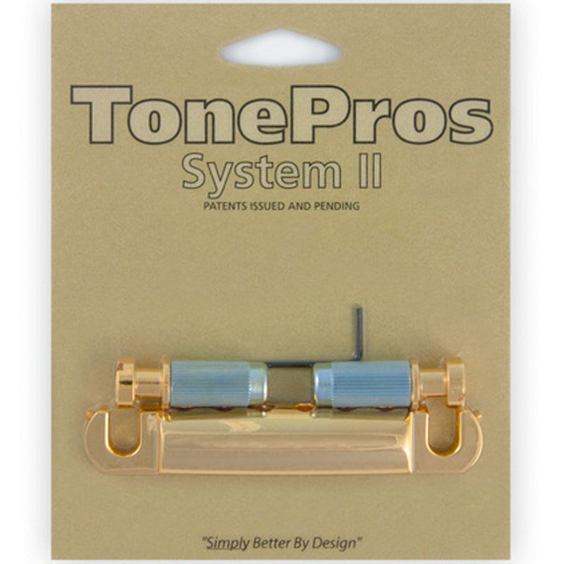 TonePros テールピース T1Z-G ゴールド Metric Tailpiece