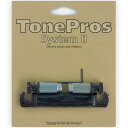 TonePros テールピース T1ZSA-B ブラック Standard Aluminum Tailpiece