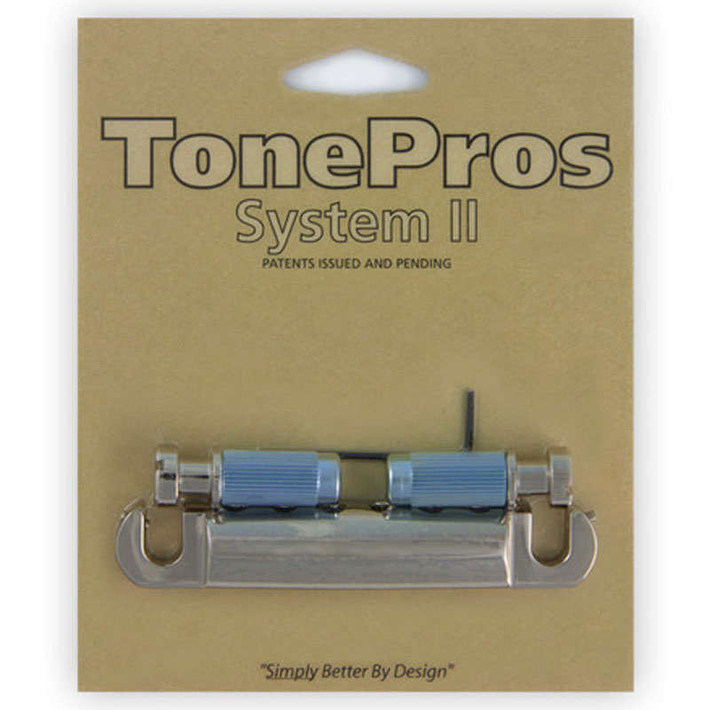 【ポイント8倍!期間限定】TonePros エレキギター用テールピース T1ZA-N ニッケル Metric Aluminum Tailpiece 日本製、アジ...
