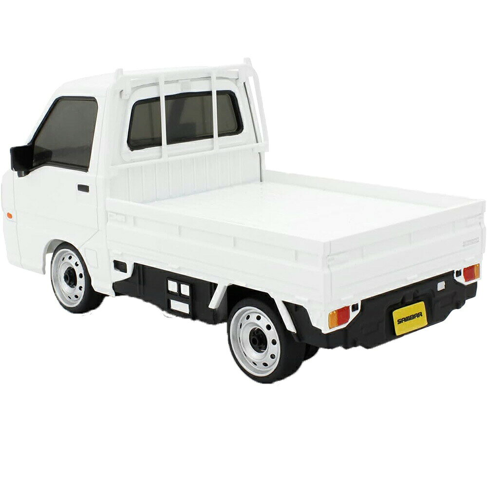 【心を込めて、ラッピング対応】ラジコン キョウショウエッグ ファーストミニッツ 1/28スケールRC 軽トラ スバルサンバー (6代目) ホワイト 66607 KYOSHO 京商