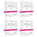 【ポイント10倍!マラソン期間限定】PIRASTRO ピラストロ シノクサ バイオリン弦 E(3105) A(4132) D(4133) G(4134) セット 4/4 VIOLIN SYNOXA EADG SET