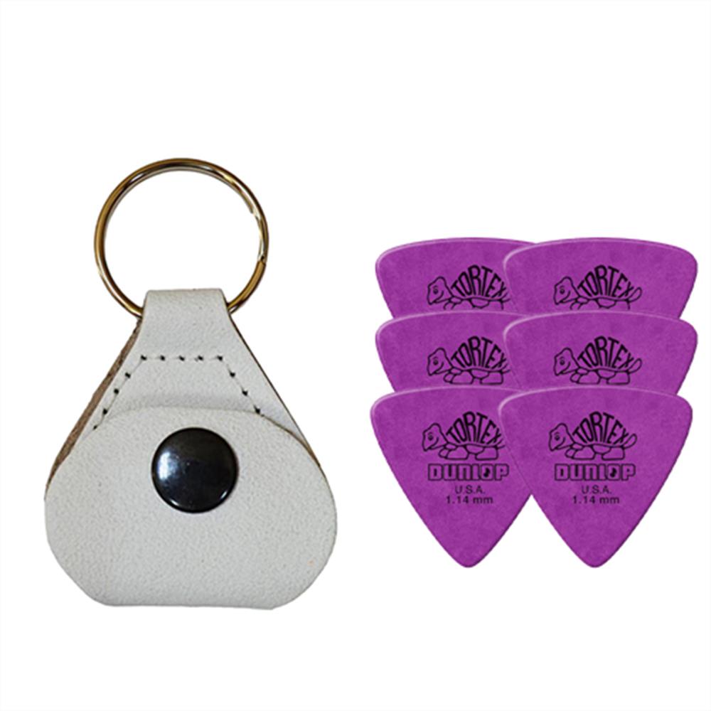 xxxۡڥԥåܥԥå6祻åȡPerri's ԥå WHITE PICKKEY-6676 + Jim Dunlop Tortex 431R 1.14mm 6