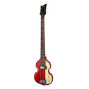 【ポイント10倍!マラソン期間限定】HOFNER バイオリン ベース レッド HCT-SHVB-R-0