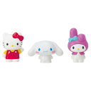 【ポイントUP!G.W.休業セール】アガツマ AGATSUMA Sanrio characters ハローキティ・シナモロール・マイメロディ ドールセット