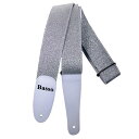 Basso ギターストラップ EX 46 GLITTER SILVER